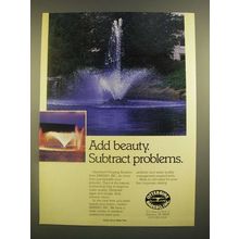 1988 Barebo Otterbine Floating Aerators Ad - Add Beauty Subtracdt Problems