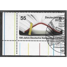 GER 2012 55c 'NATIONAL LIBRARY' (CORNER MARGIN) FINE USED (EBID54-043)