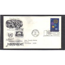 FDC Art Craft 168 5c Fireworks (Cachet-Typed/A) CV39397