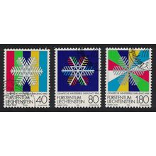 Liechtenstein Winter Olympic Games Sarajevo 3v 1983 CTO SG#826-828