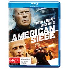 American Siege Blu-ray | Bruce Willis, Timothy V. Murphy | Region B