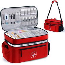 BAGSFY Travel Medicine Bag Organizer, Medical Bag Empty, Pill Bottle Organizer f