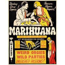Marihuana 01 Poster Canvas Print Art Painting Decor Reprint wall A0 A1 A2 A3 A4