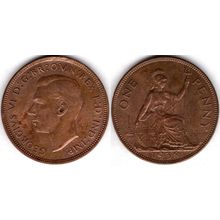 Great Britain. George VI. Penny 1938. dy23528