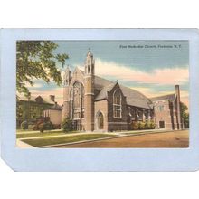 New York Fredonia First Methodist Church ny_box3~924