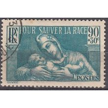 France 1939 Michel 437 O Cote (2008) 3.00 € Société de prophylaxie et morale