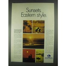 1967 Eastern Airlines Ad - Sunsets