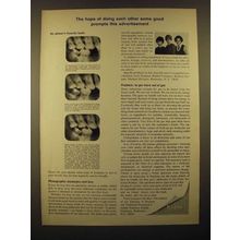 1967 Eastman Kodak Ad - The Hope Of Doing Each Other Some Good
