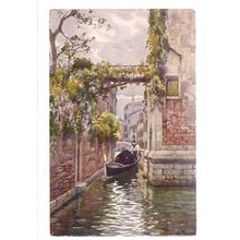 RIO ALBRIZZI, VENEZIA, unused vintage postcard. =