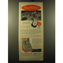 1949 Winchester Batteries Ad - Worth a King's ransom at a time like this