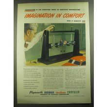 1946 Chrysler Corporation Ad - Imagination in Comfort