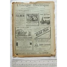 1898 l'Énergie Électrique No. 100
