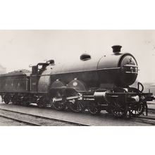 LNWR 4-6-2T Water Railway Class No 1186 Bowen Cooke Train Photo