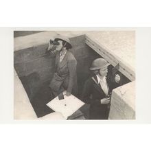 WW2 London Tube Train Station Air Raid Workers Binoculars Postcard