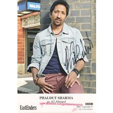 Phaldut Sharma As AJ Ahmed BBC Eastenders Hand Signed Cast Card Photo