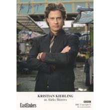 Kristian Kiehling as Aleks Shorovs BBC Eastenders Hand Signed Cast Card Photo