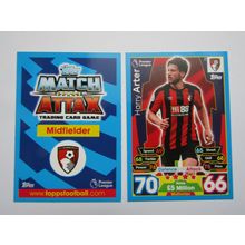 13. Harry Arter - AFC Bournemouth - Match Attax 2017/18 Football Card EF1