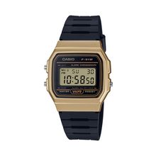 Casio Men's 'Classic' Quartz Metal and Resin Casual Watch, Color:Black (Model...