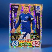 Match Attax 2017-2018 EXTRA - Wayne Rooney Everton Record Breakers No. RB4