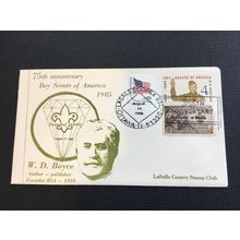 ICOLLECTZONE US Boy Scout Cover WD Boyce Jubilee 75th Anniversary (F400)