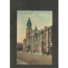 Postcard London Woolwich Town Hall