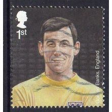GB 2013 Football Heroes - Gordon Banks 1st Sheet Used