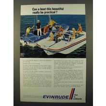 1969 Evinrude Rogue II and Sport Fisherman Boats Ad