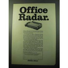 1969 Executone Intercom Ad - Office Radar