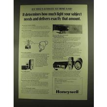 1972 Honeywell Flash Ad - Auto/Strobonar 220, 332 & 227