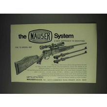 1972 Mauser Model 660 Rifle Ad