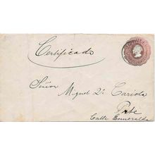 Chile Postal Sta. 1900, REGISTERED mail Valiapariso, Columbus