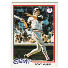 1978 Topps baseball card 418 Tony Muser - Orioles