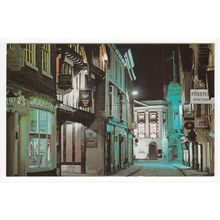 Stonegate by Night York Postcard 22102