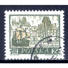 POLAND 1960, Historic Towns - Gdansk, 1.15 Z, CTO