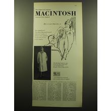 1959 Macintosh Coat Advertisement - Here is your Imperial, sir