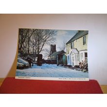 EARSDON CHURCH unused postcard Earsdon & Wellfield W.I. Tyne & Wear =