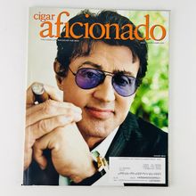 Cigar Aficionado July/August 2010 Sylvester Stallone Cover