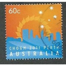 AUS 2011 60c 'C.H.O.G.M' FINE USED (EBID37-125)