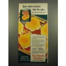 1951 Del Monte Peaches Ad - Take The Cake