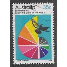 AUS 1972 35c 'CHRISTMAS' FINE USED (EBID66-754)