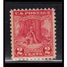 645 2c Valley Forge Just Clears MNH O1409
