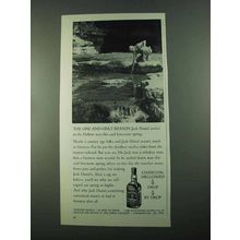 1969 Jack Daniel's Whiskey Ad - One and Only Reason