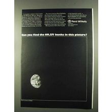 1972 Rand McNally Ad - 69,371 Banks in Picture