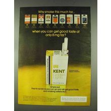 1978 Kent Golden Lights Cigarettes Ad - Why Smoke