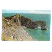 DURDLE DOOR, LULWORTH, DORSET used postcard c.1967 pm #