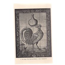 THE COCK and BOTTLE INN LONDON, unused postcard GUILDHALL MUSEUM, LONDON /