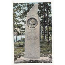 John Ruskin Memorial Friar's Crag Cumbria Postcard Reliable Series