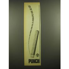 1968 Punch Cigars Ad - Fore the rich enjoyment of the finest Havana cigar