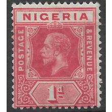 NIGERIA SG16 1921 1d Red - MM - see scan