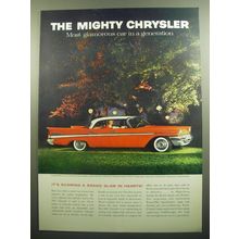 1957 Chrysler New Yorker 4-Door Hardtop Ad - It's scoring a grand slam in hearts